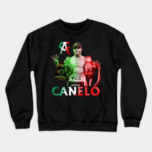 boxing king Canelo Alvarez the winner Crewneck Sweatshirt